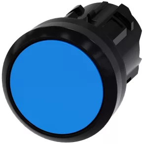   Cap de buton Siemens 3SU1000-0AA50-0AA0, albastru, cu blocare, Sirius
