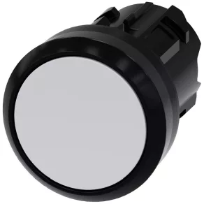   Cap de buton Siemens 3SU1000-0AA60-0AA0, alb, cu blocare, Sirius