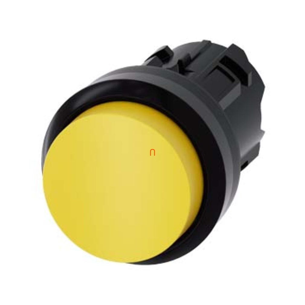 Siemens 3SU1000-0BB30-0AA0 buton, proeminent, galben Sirius