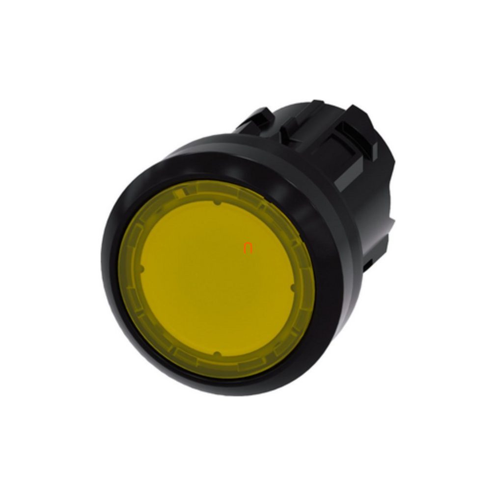 Siemens 3SU1001-0AB30-0AA0 buton iluminat, galben Sirius
