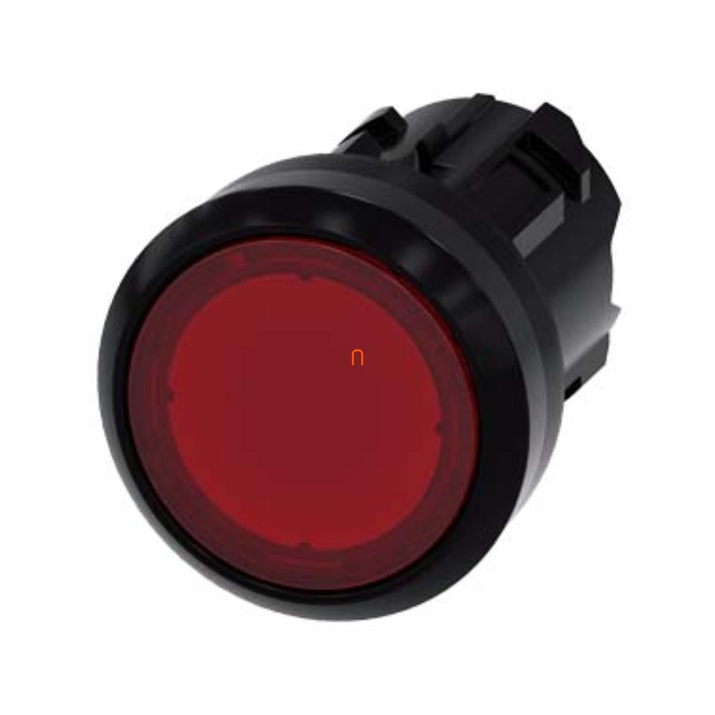 Siemens 3SU1001-0AA20-0AA0 buton iluminat, roșu, blocat Sirius