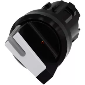   Cap de comutator cu indicator luminos Siemens 3SU1002-2BC60-0AA0, cu 2 poziții, cu revenire automată, alb Sirius