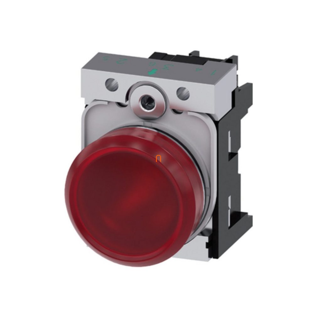 Siemens 3SU1152-6AA20-1AA0 semafor complet, roșu, 24VAC/DC, metal, cu șuruburi Sirius