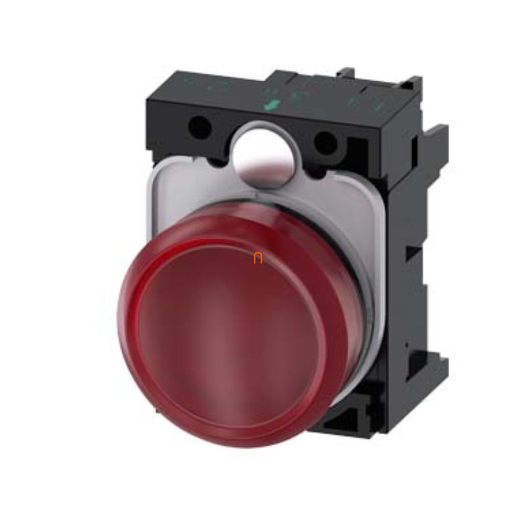 Siemens 3SU1102-6AA20-1AA0 lampă de semnalizare completă, roșie, 24VAC/DC, cu șurub Sirius
