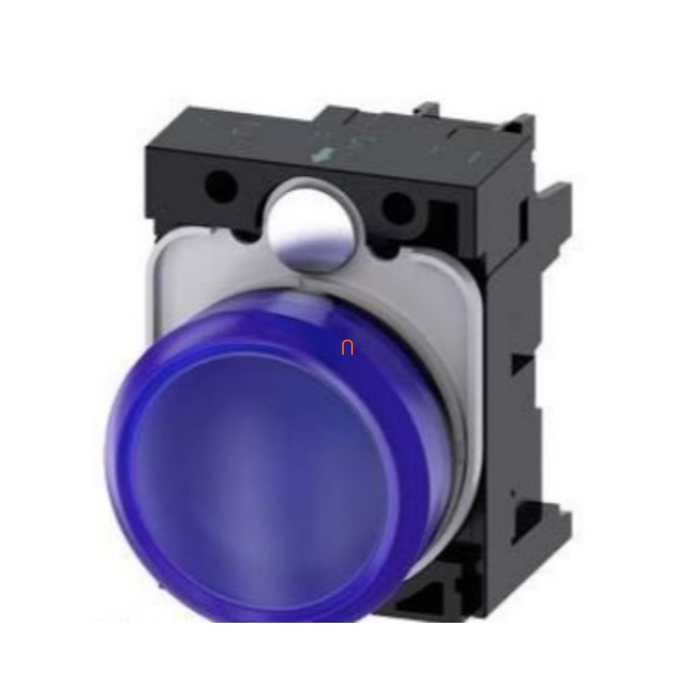 Siemens 3SU1106-6AA50-1AA0 lampă de semnalizare completă, albastră, 230 V c.a., cu șurub Sirius