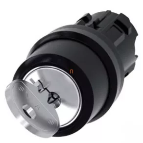   Cap de comutare cu cheie Siemens 3SU1000-4BF01-0AA0, cu 2 poziții, RONIS SB30, cheie detașabilă în poziția O, Sirius