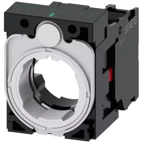   Cadru de fixare Siemens 3SU1500-1AA10-1CA0 (din plastic), cu contact 1NC, cu prindere prin șuruburi Sirius