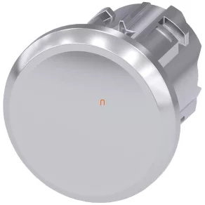   Dop de obturare Siemens 3SU1950-0FA80-0AA0 pentru orificiu de 22 mm, metalic, lucios Sirius