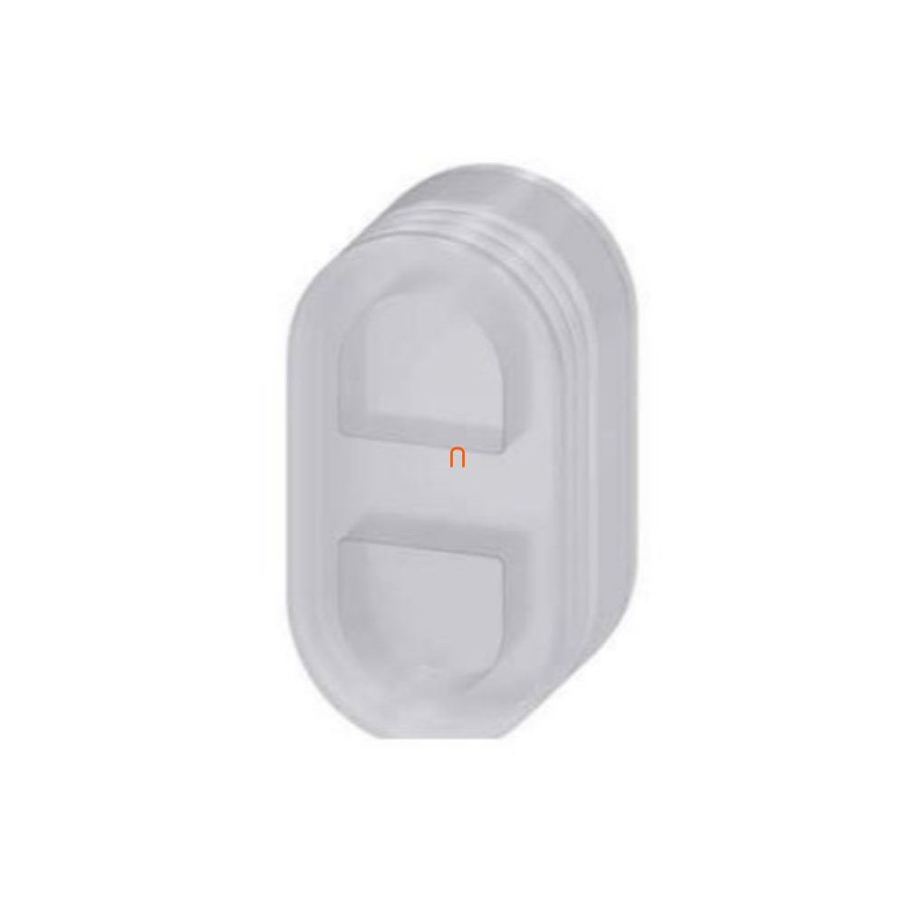 Siemens 3SU1900-0DH70-0AA0 capac de protecție din silicon pentru buton dublu proeminent Sirius
