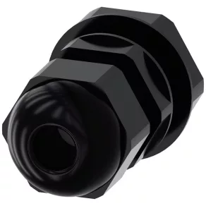   Garnitură Siemens 3SU1900-0HG10-0AA0, M20, neagră, din plastic