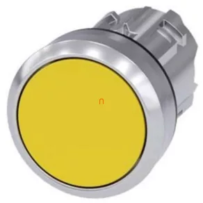   Cap de buton Siemens 3SU1050-0AB30-0AA0, galben, metalic Sirius
