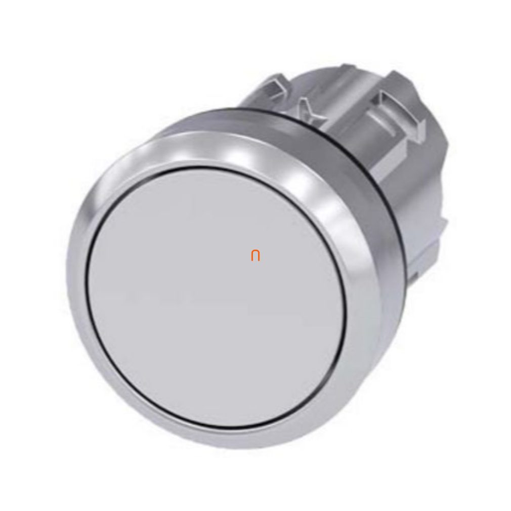 Siemens 3SU1050-0AB60-0AA0 buton, alb, metal Sirius