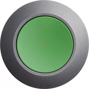  Cap de buton Siemens 3SU1060-0JB40-0AA0, verde, plat, pentru orificiu de 30 mm! Sirius