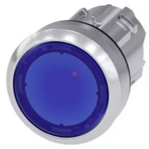   Cap de buton iluminat Siemens 3SU1051-0AB50-0AA0, albastru, metal Sirius