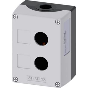   Siemens 3SU1852-0AA00-0AB1 capac pentru buton, metal, 2 găuri, gri Sirius