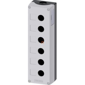   Siemens 3SU1806-0AA00-0AB1 capac pentru buton, plastic, 6 găuri, gri Sirius