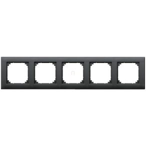   Cadru Schneider Merten M-Plan din cinci piese, antracit 486514