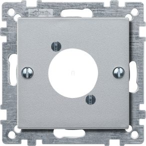   Schneider Merten Placă de acoperire, pentru conectori XLR, System-M, aluminiu 468960