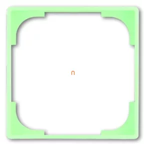   Cadru Basic55 cu piesă centrală verde deschis, fluorescentă, care strălucește în întuneric 2516-907-507 ABB