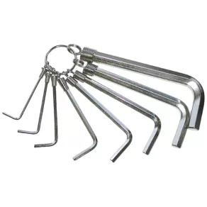 Set de chei imbus HAUPA 100640, 8 bucăți (2,5-10 mm)