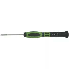   HAUPA 100241 Șurubelniță pentru tehnicieni electronici ESD   60x2,5 mm