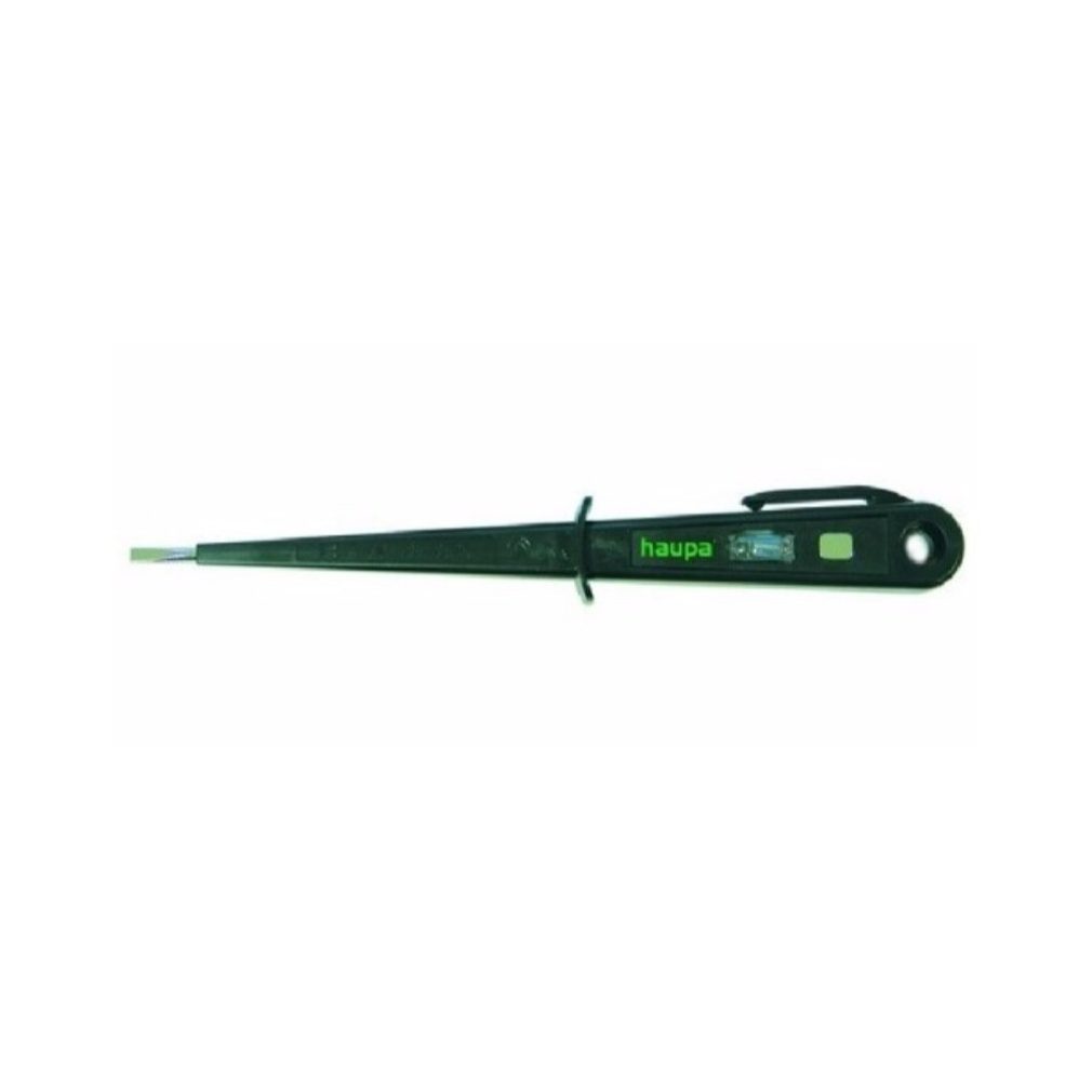 Haupa creion pentru faze 190 mm, cu afișaj, negru, 100700