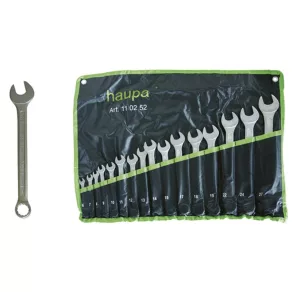   Set de chei cu capete în formă de stea HAUPA 110252. Mărimi de la 6 la 27, în cutie de plastic, 16 piese