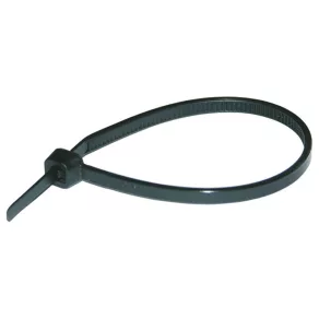   Kábelkötegelő 370x7,6mm fekete, nem UV-álló, speciális PA6.6 262134 Haupa