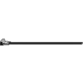   Suport pentru cabluri 150x7,6 cm, negru, cu capac, 262140 Haupa
