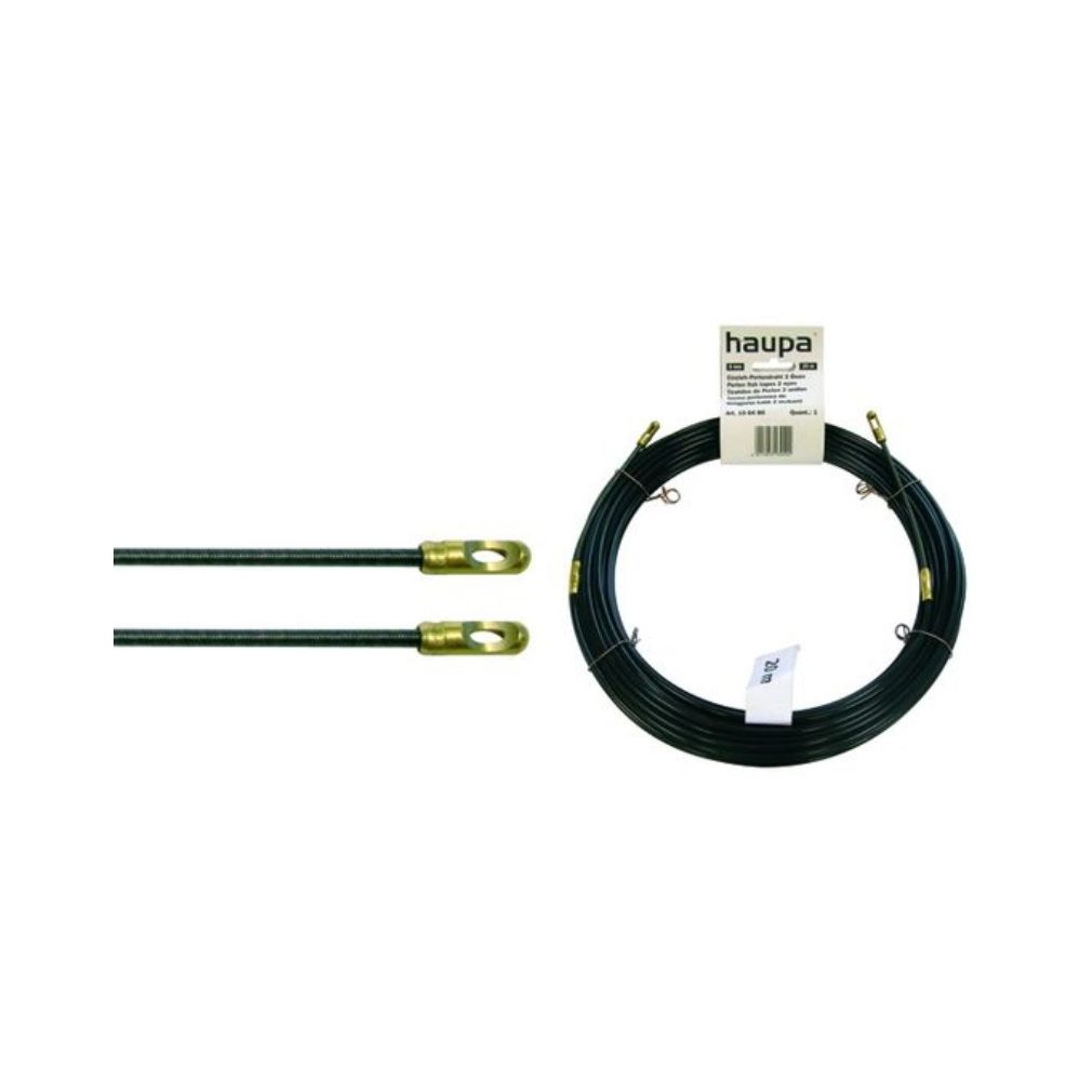Perlon pentru trecere prin cablu. 20 m. 150480 INSERARE d=4 mm 2 arcuri de căutare + 2 ochiuri