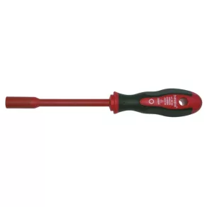   HAUPA 102526 Cheie cu cap fix VDE 125 x 6,0 1000 V cu mâner din două componente