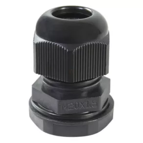   Șurub cu filet lung M20 + piuliță 10-14 mm IP68 negru 250088 Haupa