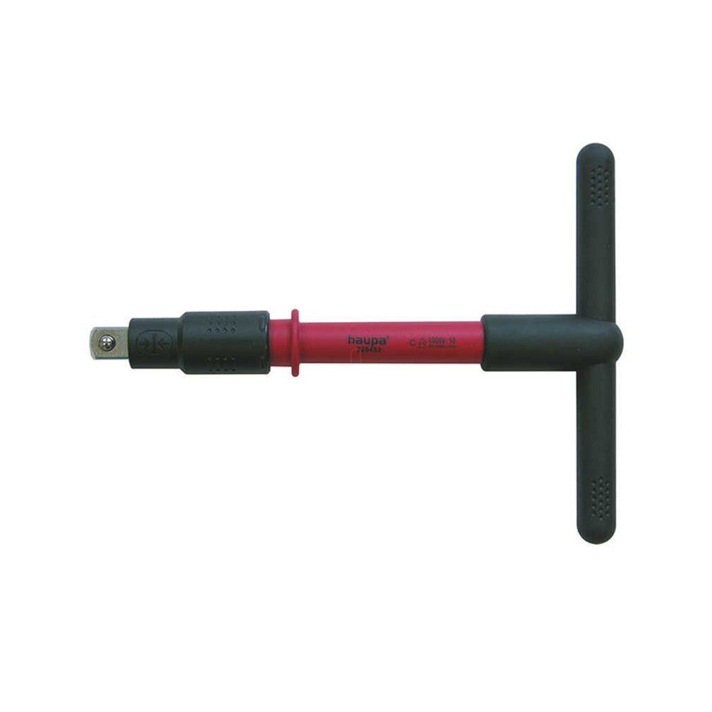 HAUPA 220412 Manivelă T 3/8 inch 200 mm 1000 V