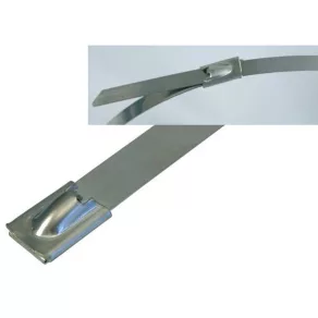   Clemă de cabluri 200x4,5 din oțel, cu închizătoare cu bilă 262940/200 Haupa