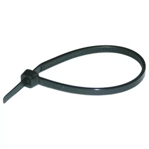  Sistem de fixare a cablurilor 371x4,8 negru, UVplus 262966 Haupa