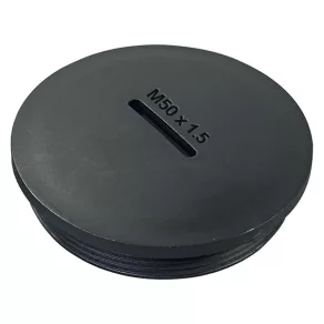 Tömszelence vakdugó M16 fekete   250162 Haupa IP68