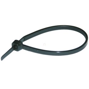   Clemă pentru cabluri Haupa 203x3,6 mm negru rezistent la radiații UV (262609/1)