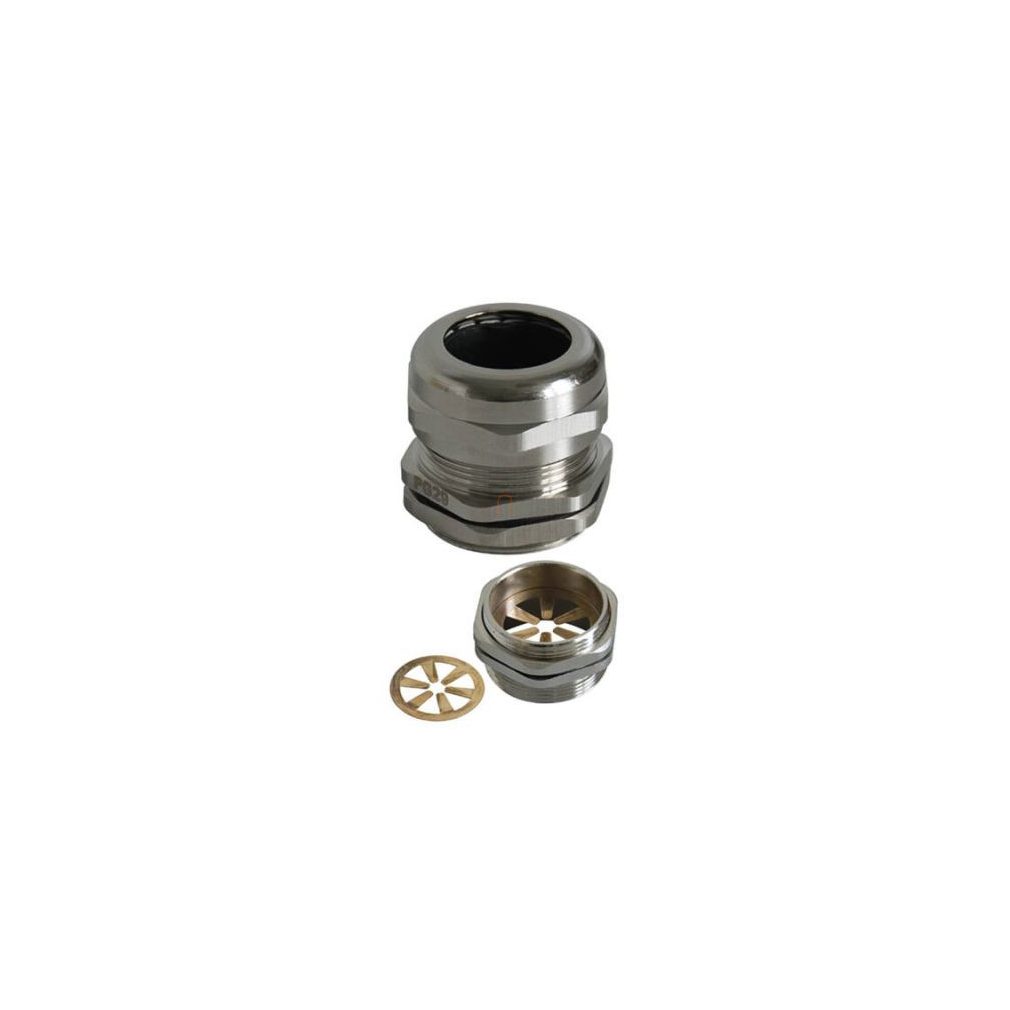 Bloc metalic Pg29 + mamă 18-25 mm IP68 EMC 250678 Haupa
