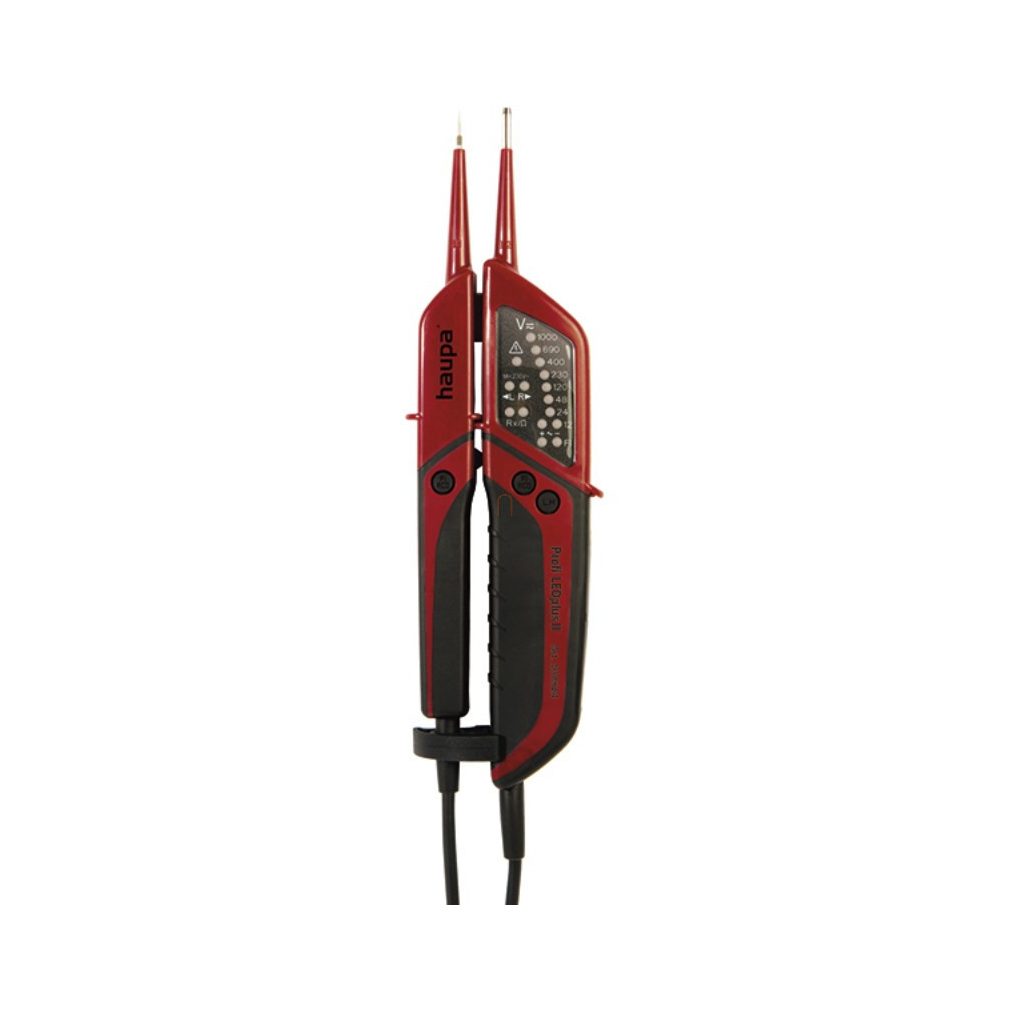 HAUPA 103824 Tester de tensiune Profi LEDplus II. (6-1000V)