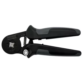   HAUPA 211816 Clește de presare pentru manșoane terminale de 0,08-16 mm², presare cu capete dreptunghiulare