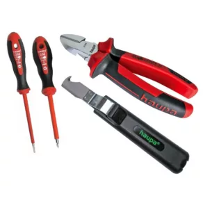Set de scule HAUPA 211204/Z1, 4 piese, 1000 V