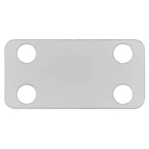   Placă pentru coliere de cablu Haupa 38,5 x 19 x 0,4 mm, pentru etichetare 262183
