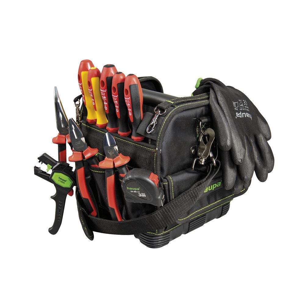 Geantă pentru scule SquareBag Basic 1000V 11 piese Haupa 220706