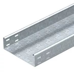   Jgheab pentru cabluri Obo SKSU fără perforații, cu orificiu de legătură, zincat 60x300x3000 6063238