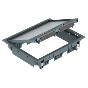   Inserție de montare pentru instalarea canalului Obo, gri oțel 273x220x61 7405308