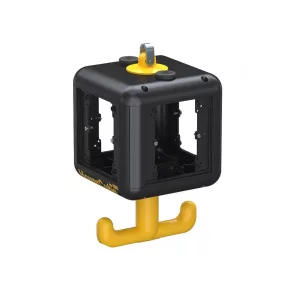  Unitate de alimentare Obo IP20, cu mâner, goală, negru grafit 140x140x252 6109800
