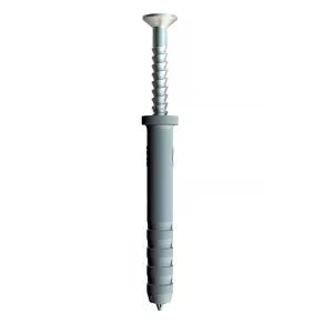 Diblu cu cap bombat, gri deschis, 8x55 mm, 2351099