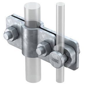 Clemă de legare la pământ Obo OMEX, 25 mm 5001226