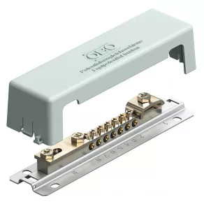   Bară de echilibrare a potențialului Obo (EPH) cu picior metalic, gri, 188 mm, 5015081