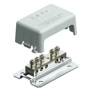   Bară de echilibrare a potențialului Obo (EPH) pentru instalații mici, gri, 72 x 45 mm, 5015502